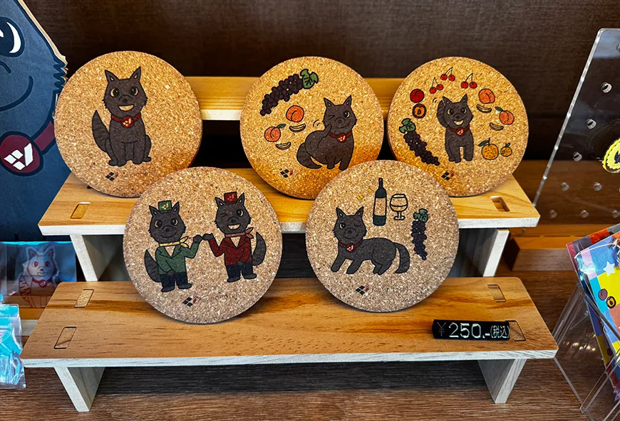 甲斐のホテル公式マスコットグッズ