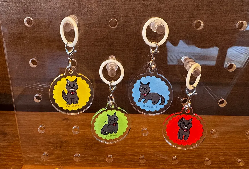 甲斐のホテル公式マスコットグッズ